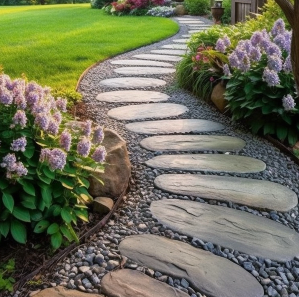 Backyard Pathway Ideas Stunning Materials, Designs & Plants Outdoor